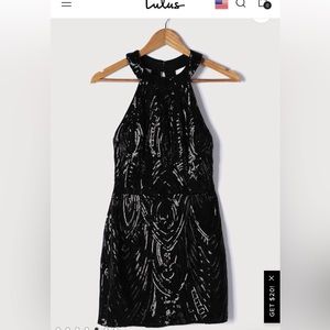 NWT Lulus Sequin Mini Dress - Size L
